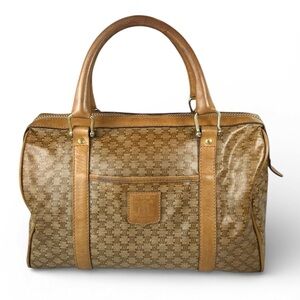 Celine Macadam Boston Top Handle Bag